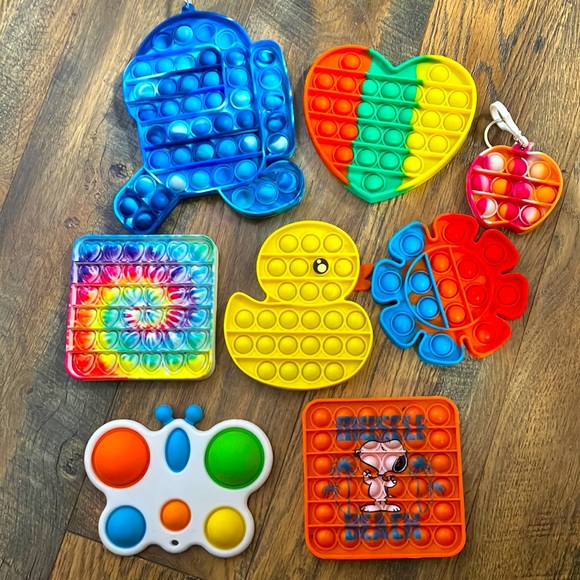 Kids toy pop it’s fidget fun cute - Picture 1 of 4
